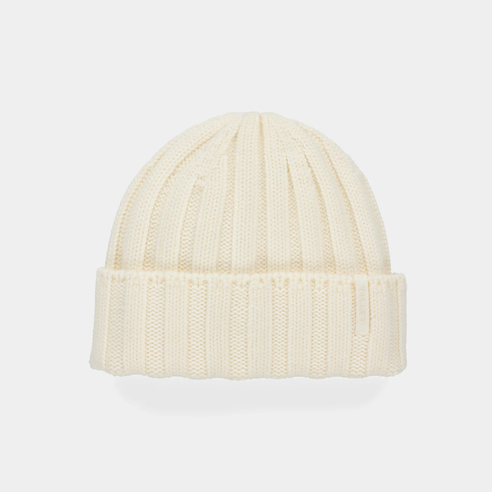 Tilley Chunky Ribbed Beanie Cream