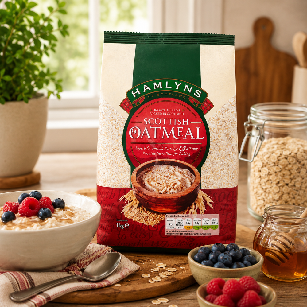 Hamlyns Scottish Oatmeal 1kg