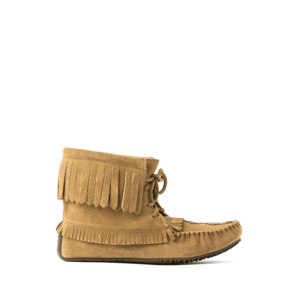 Manitobah Mukluks Harvester Lined Moccasin Oak