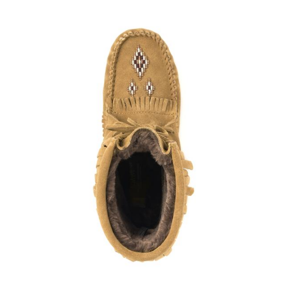 Manitobah Mukluks Harvester Lined Moccasin Oak