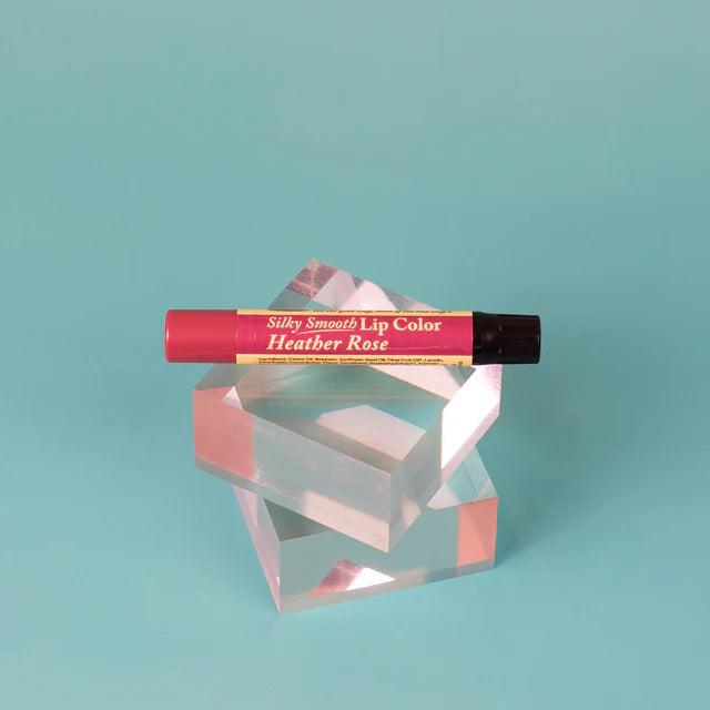 Naked Bee Orange Blossom Honey Silky Smooth Lip Color Heather Rose