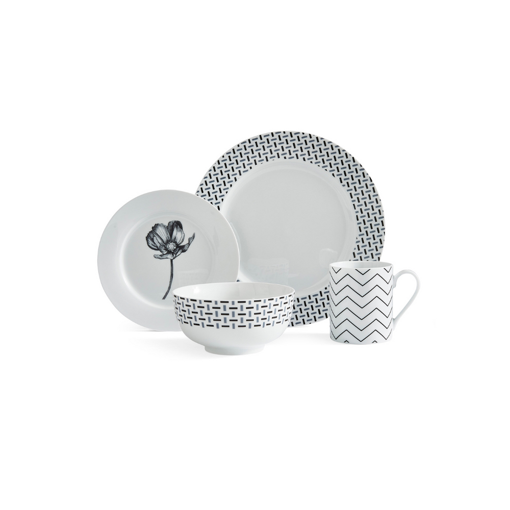 Portmeirion Home Stella 16pc Dinner Set