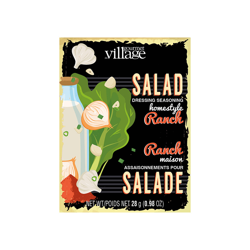 Gourmet Homestyle Ranch Salad Dressing Seasoning
