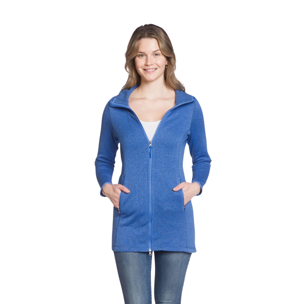 Hooded Anorak Full Zip Jacket - Arctic Blue