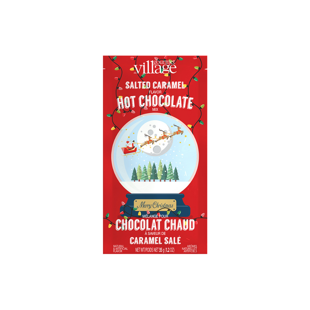 The Festive Hot Chocolate Mix - Snow Globe Salted Caramel