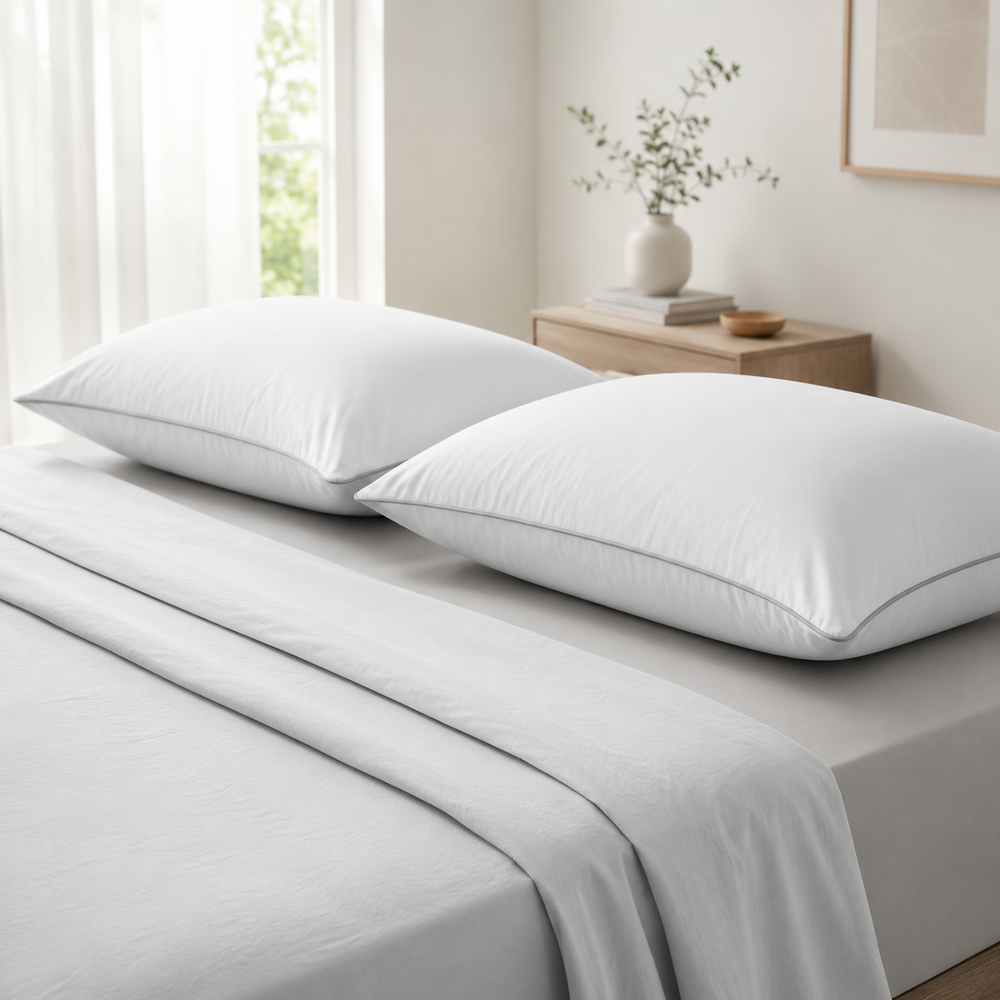 CottonH Pillows Hotel Comfort 300TC Queen 2-Pack