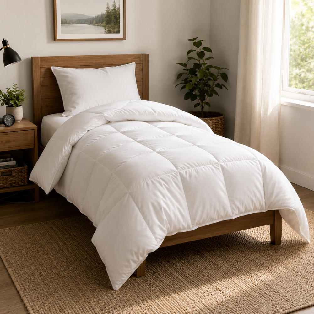 CottonH Hotel Comfort Down Alternative Duvet Twin