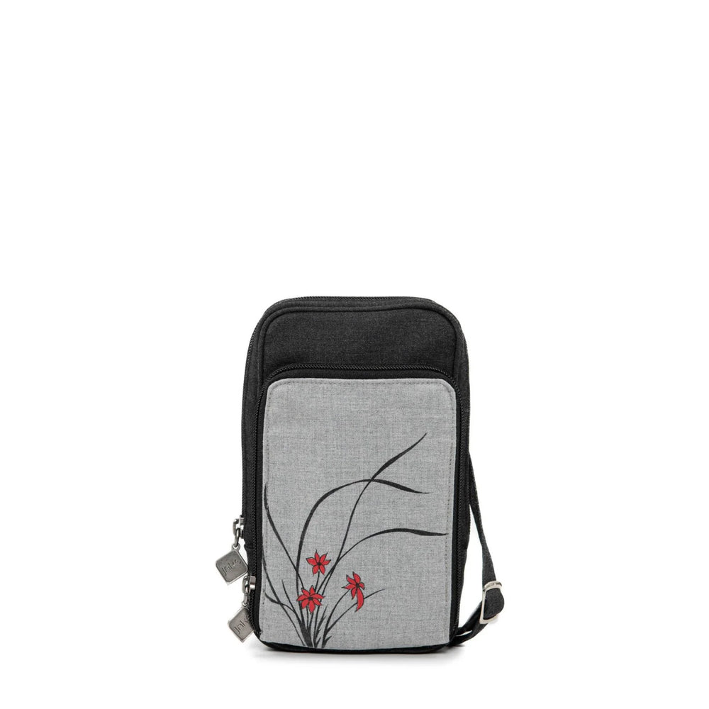 Jak's Floral Small Crossbody Bag Red