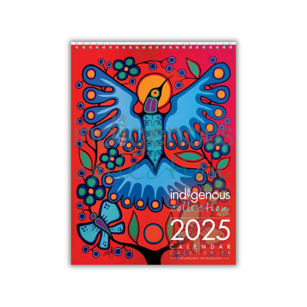 Indigenous Art Calendar 2025 - Jim Oskineegish