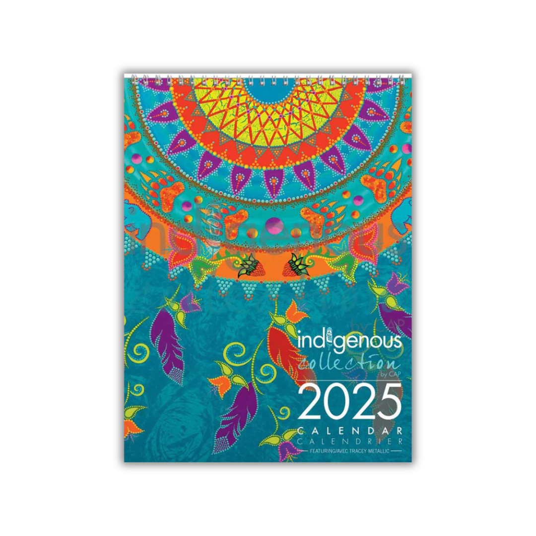 Indigenous Art Calendar 2025 Tracey Metallic Rob McIntosh