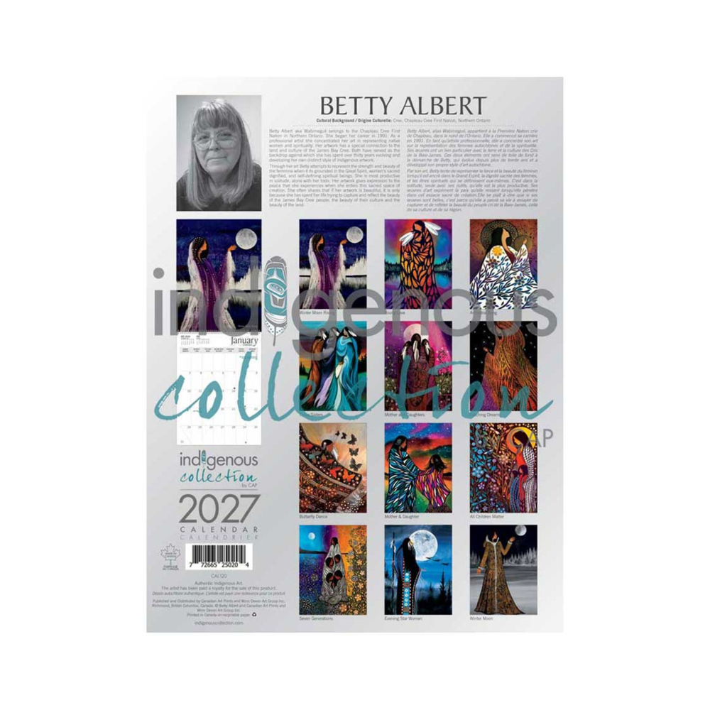 Indigenous Calendar 2027 by Betty Albert (Mix)