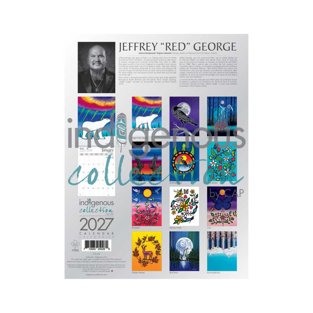 Indigenous Calendar 2027 by Jeffrey "Red" George