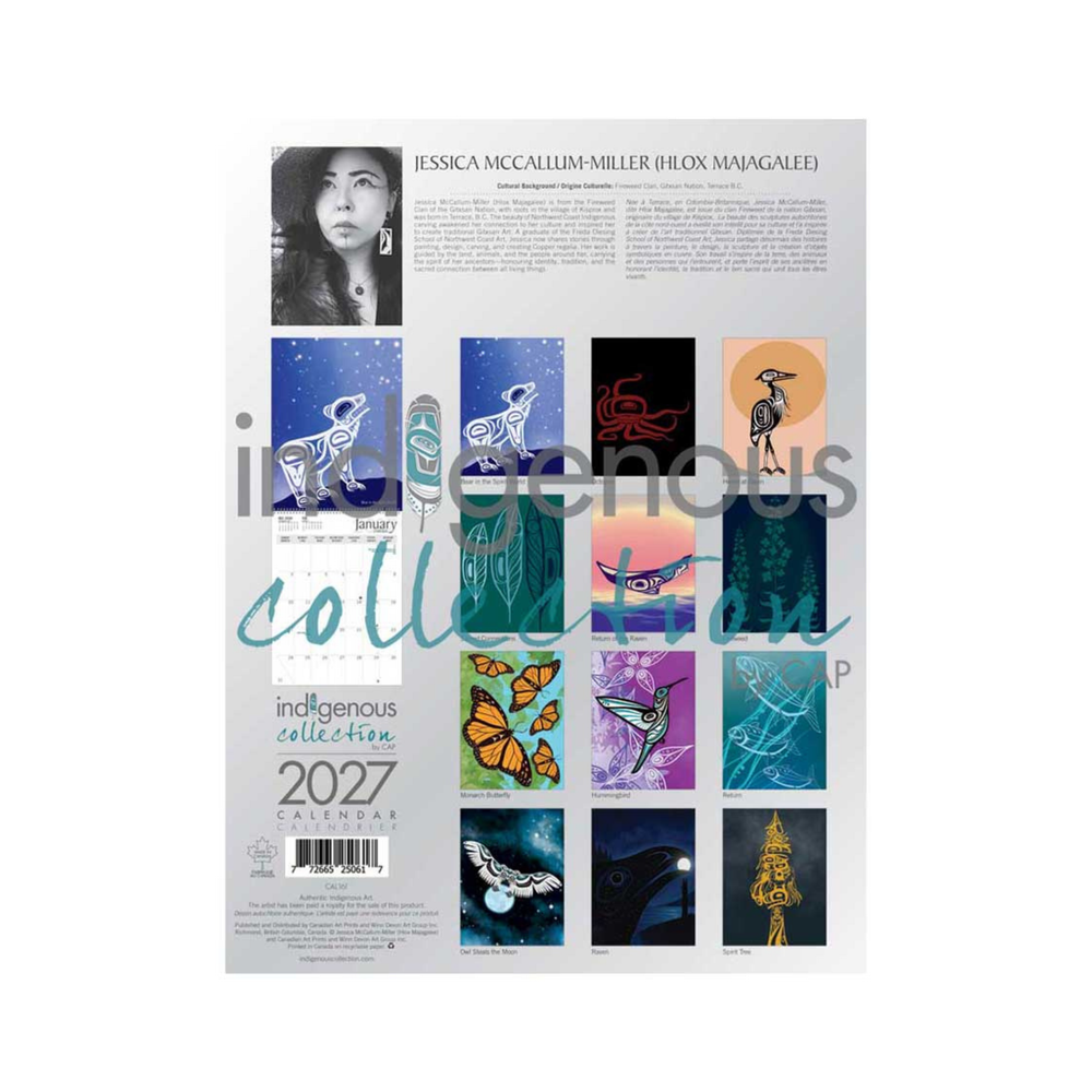 Indigenous Calendar 2027 by Jessica McCallum-Miller