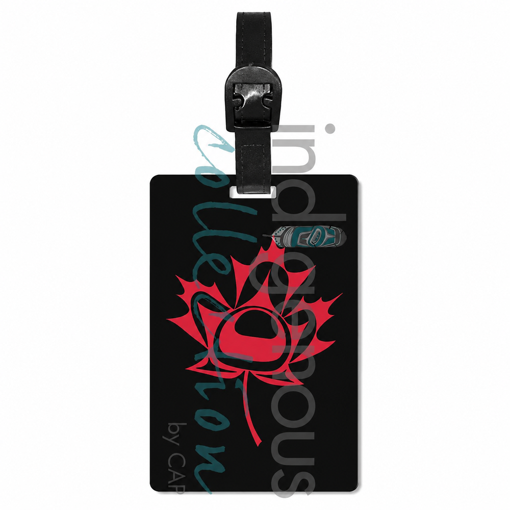 Indigenous Luggage Tag Oh Canada