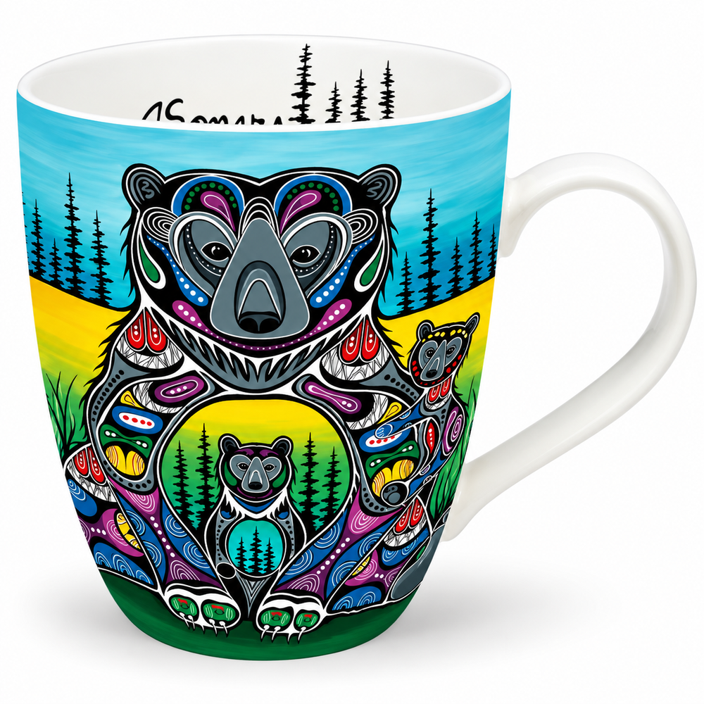 Indigenous Art Mug - Bear Medicine