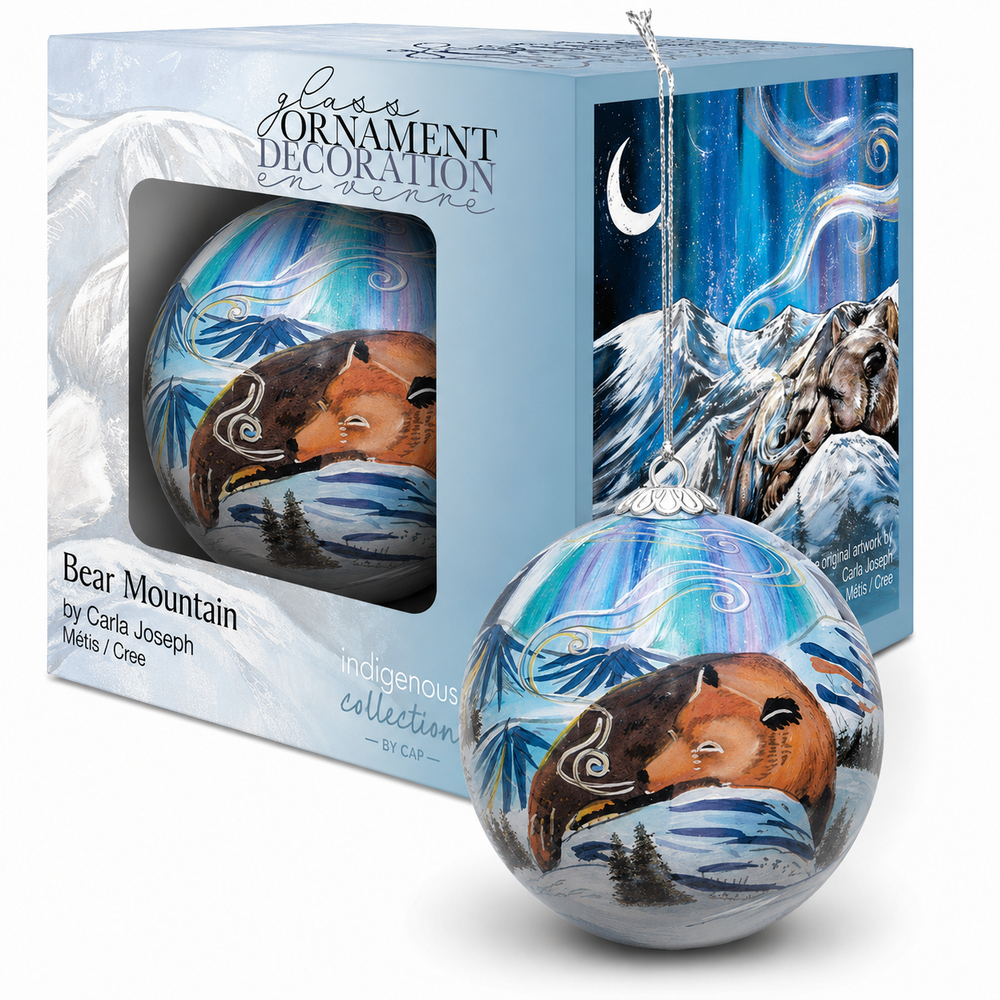 Indigenous Art Ornament - Bear Mountain