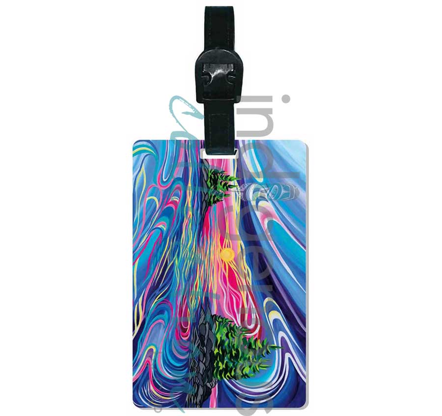 Indigenous Luggage Tag Reflect & Grow with Love
