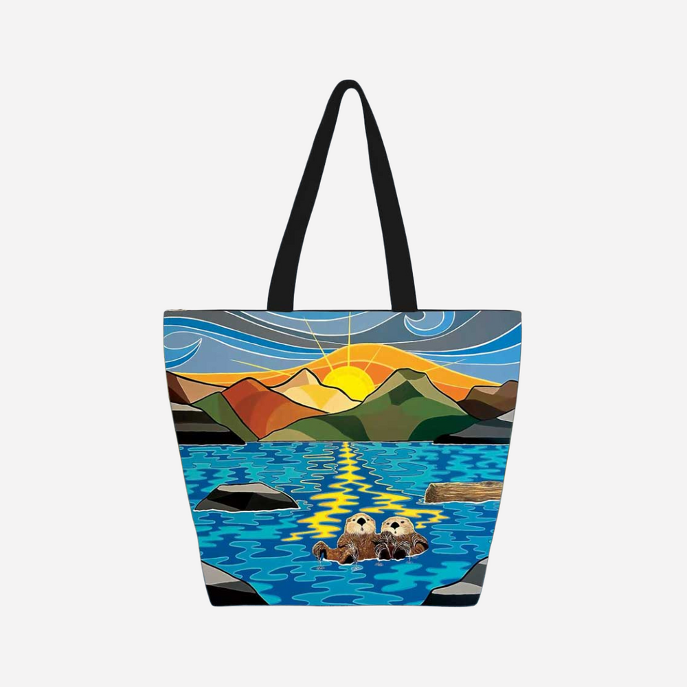 Indigenous Art Canvas Tote Bag - It's a Real Thing