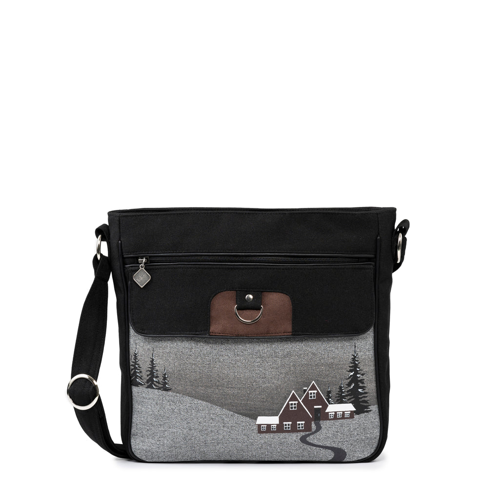 Jak's Diana Medium Crossbody - Brown