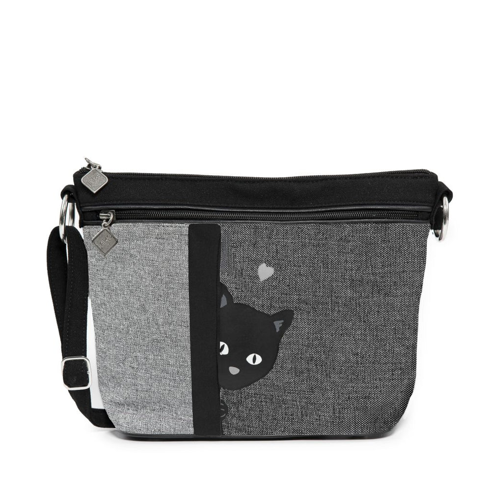 Jak's Kiwi Crossbody - Black