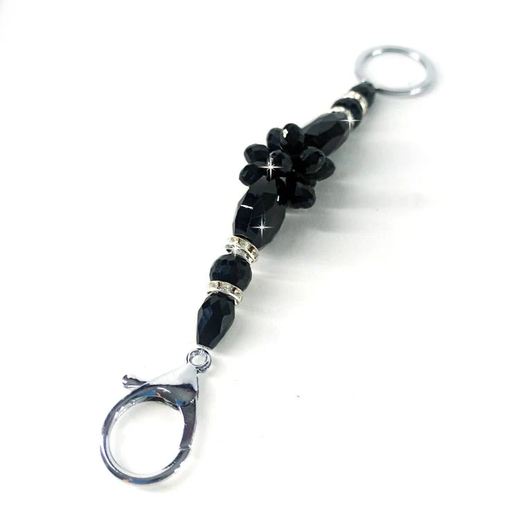 Keychain Royal Ice Black Diamond by Jacqueline Kent