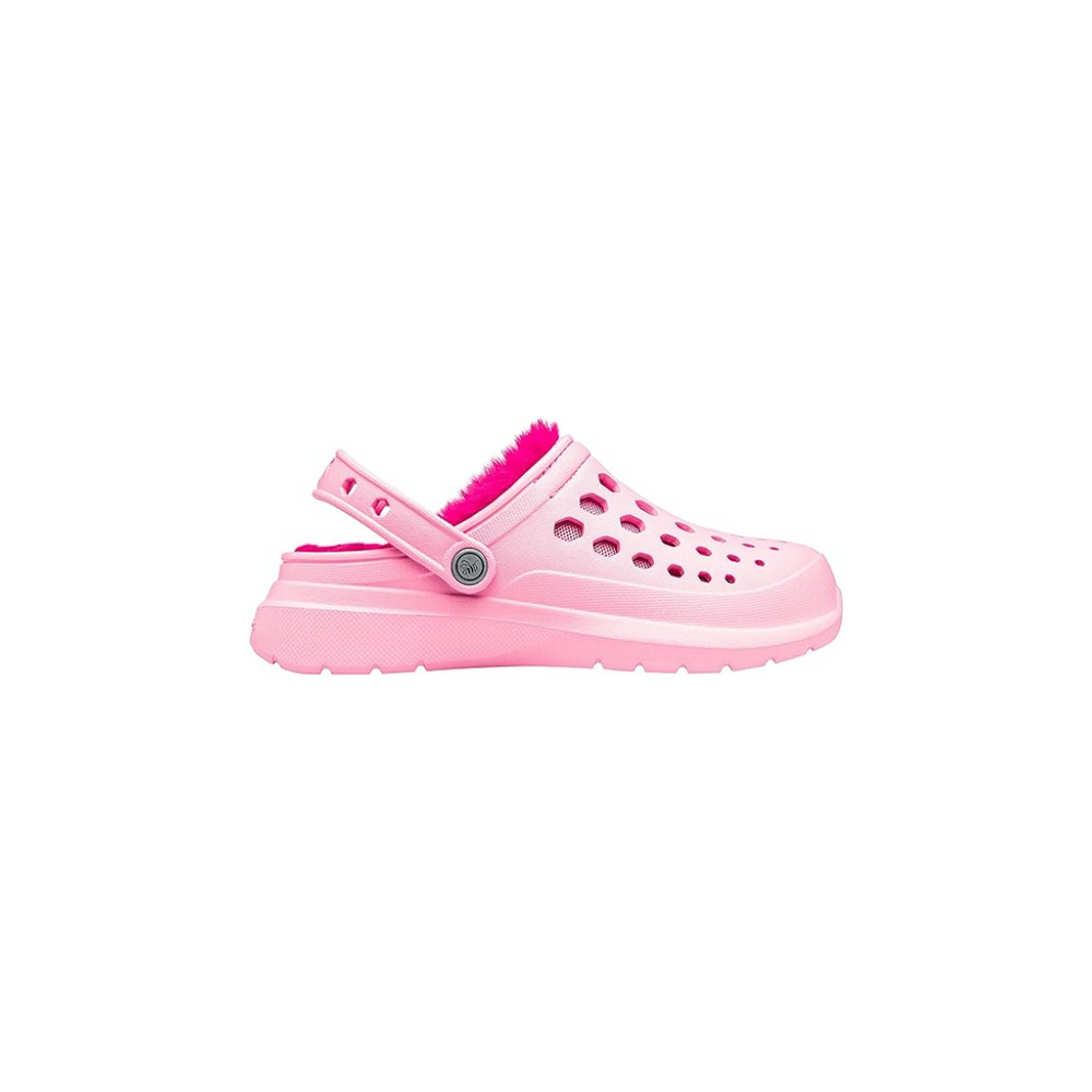 JOYBEES Kids' Cozy Lined Clog - Soft Pink/Pink