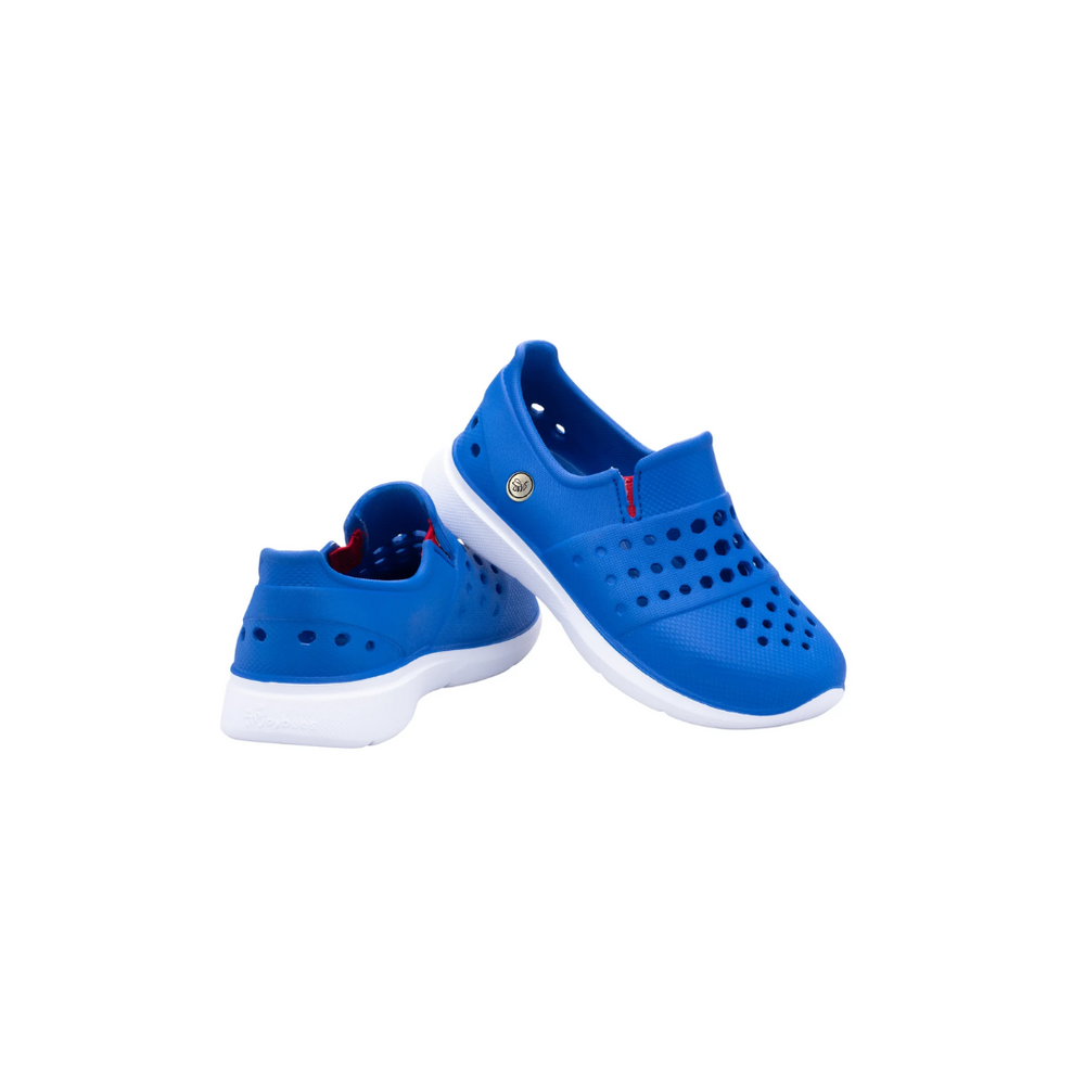 JOYBEES Kids' Splash Sneaker - Sport Blue/White