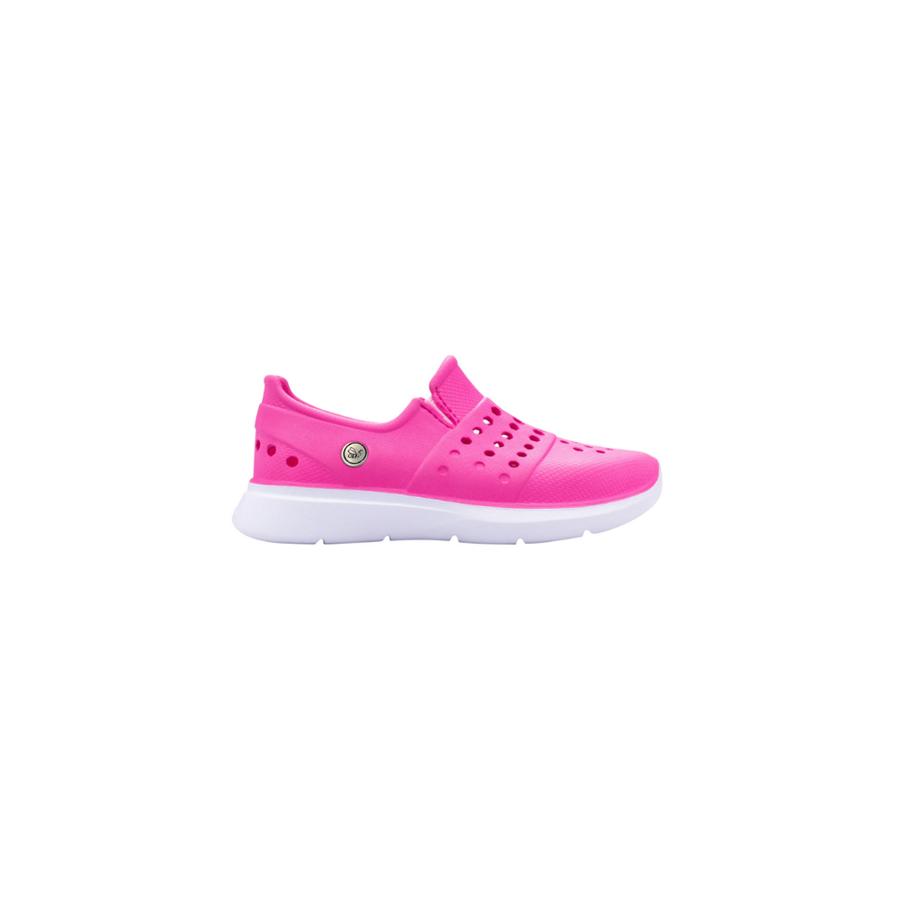 JOYBEES Kids' Splash Sneaker - Sporty Pink/White