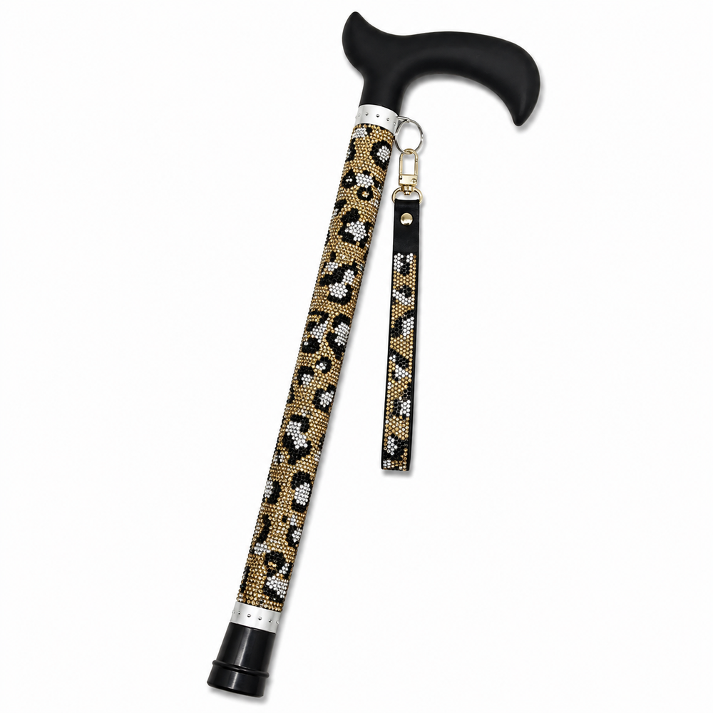 Jacqueline Kent Sugar Cane Wild Leopard Gold