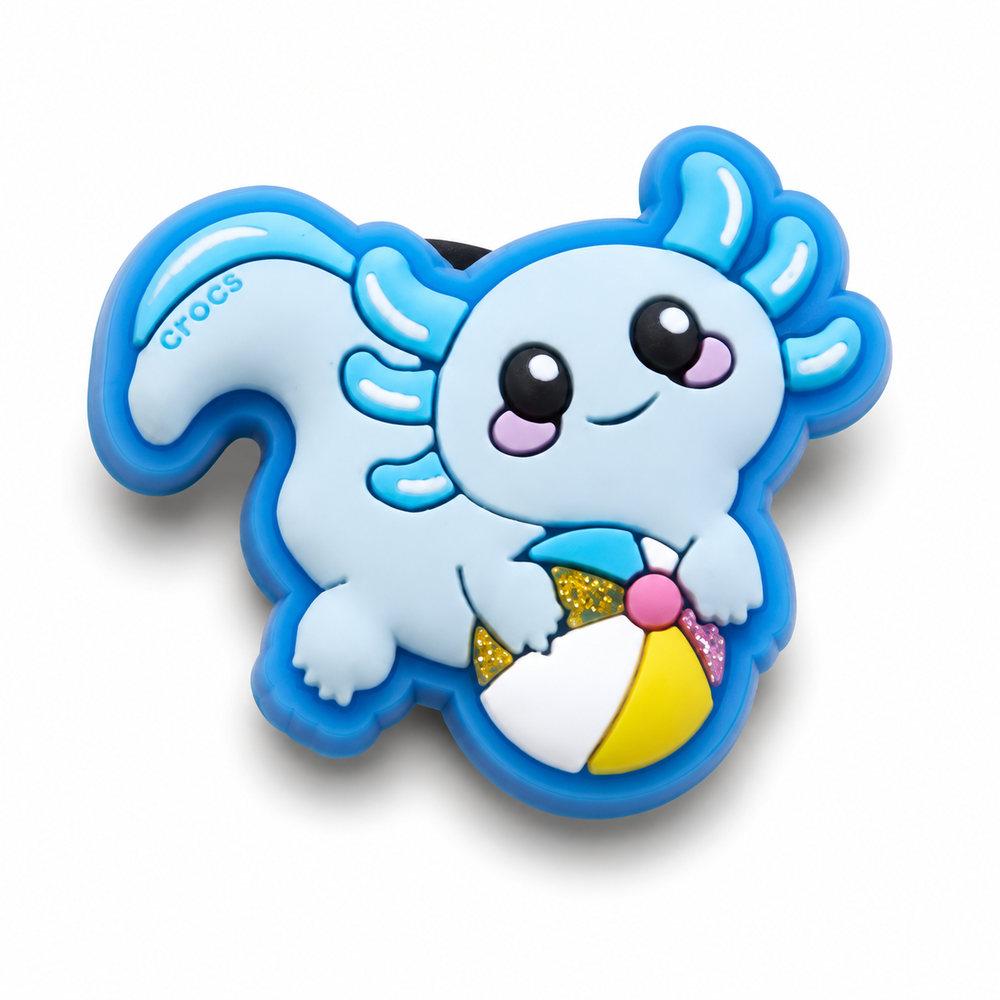 Jibbitz Blue Axolotl Beach Ball