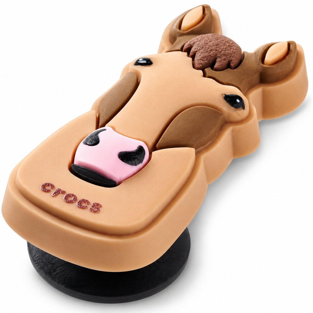 Jibbitz Brown Horse Head