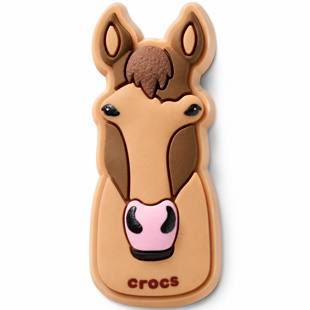 Jibbitz Brown Horse Head