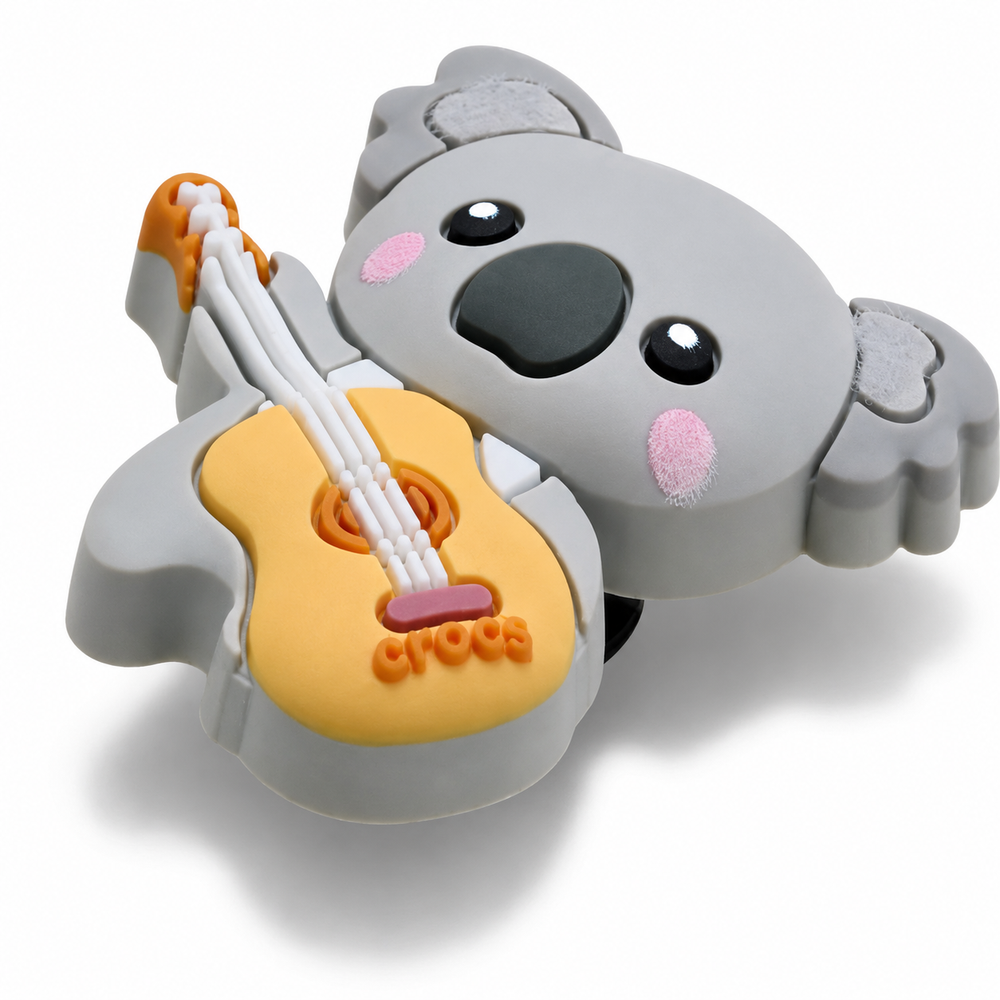 Jibbitz Cutie Koala with Ukulele