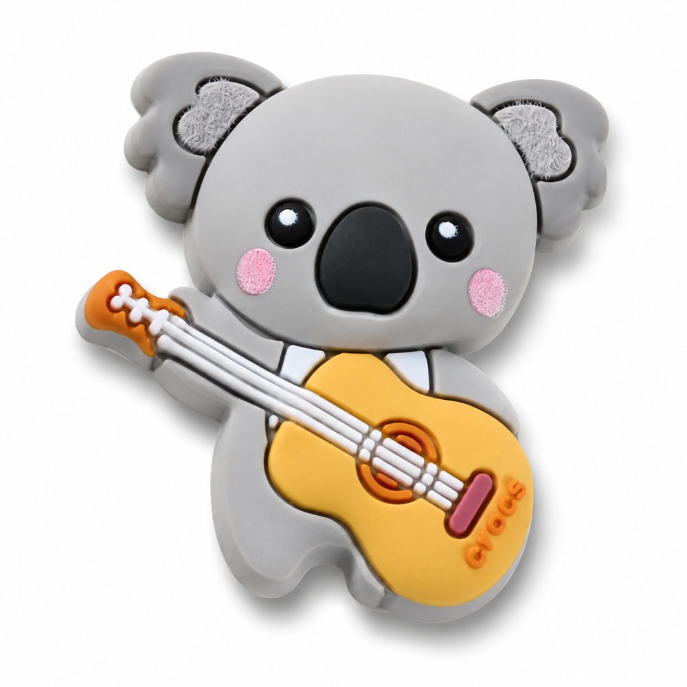 Jibbitz Cutie Koala with Ukulele