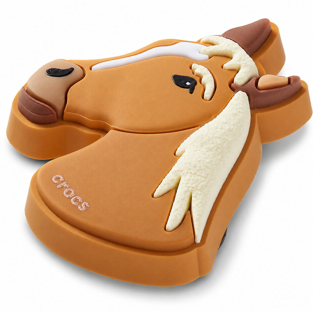 Jibbitz Tan Horse Head