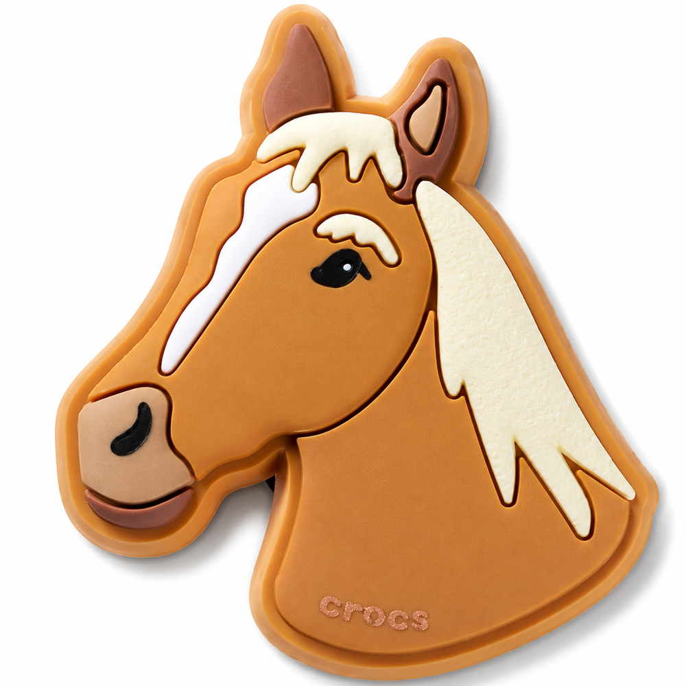 Jibbitz Tan Horse Head