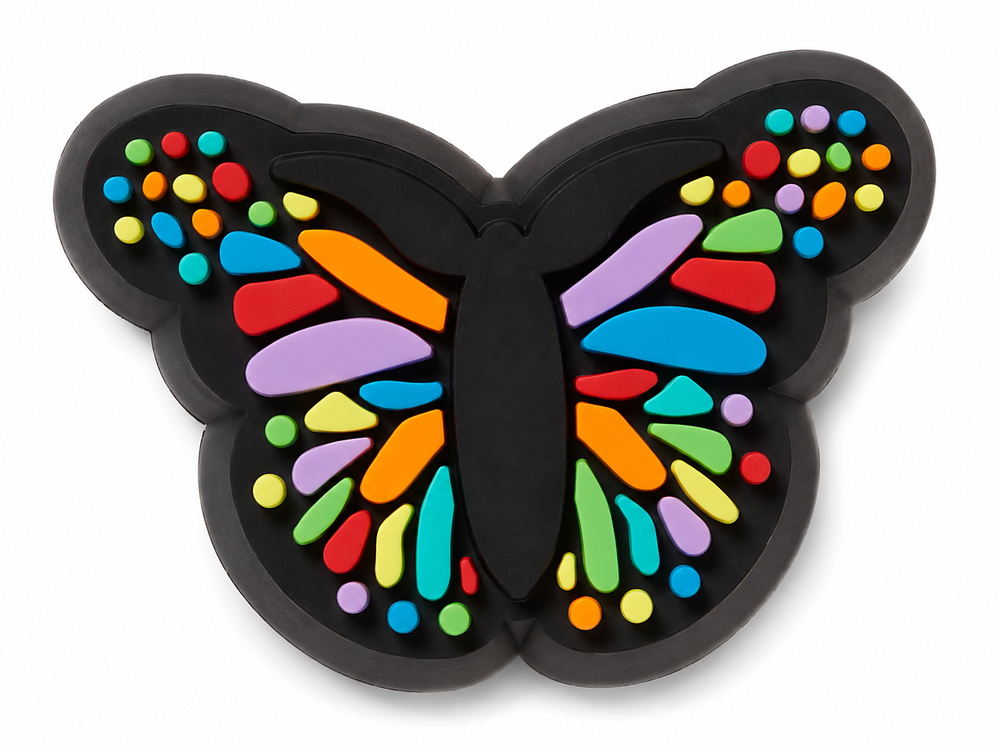 Jibbitz Tiny Colorful Butterfly