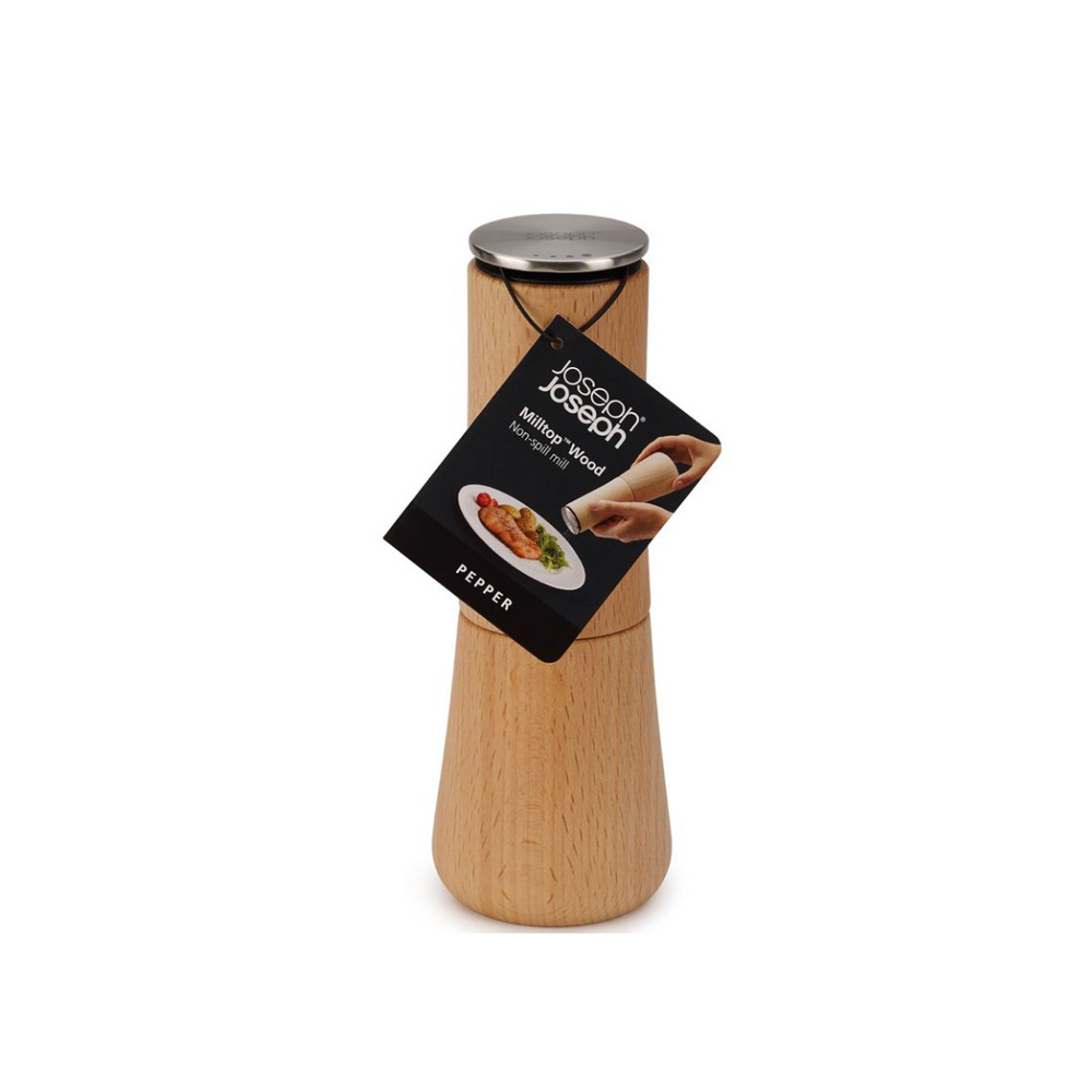 Joseph Joseph | Mill top Wood No-Spill Pepper