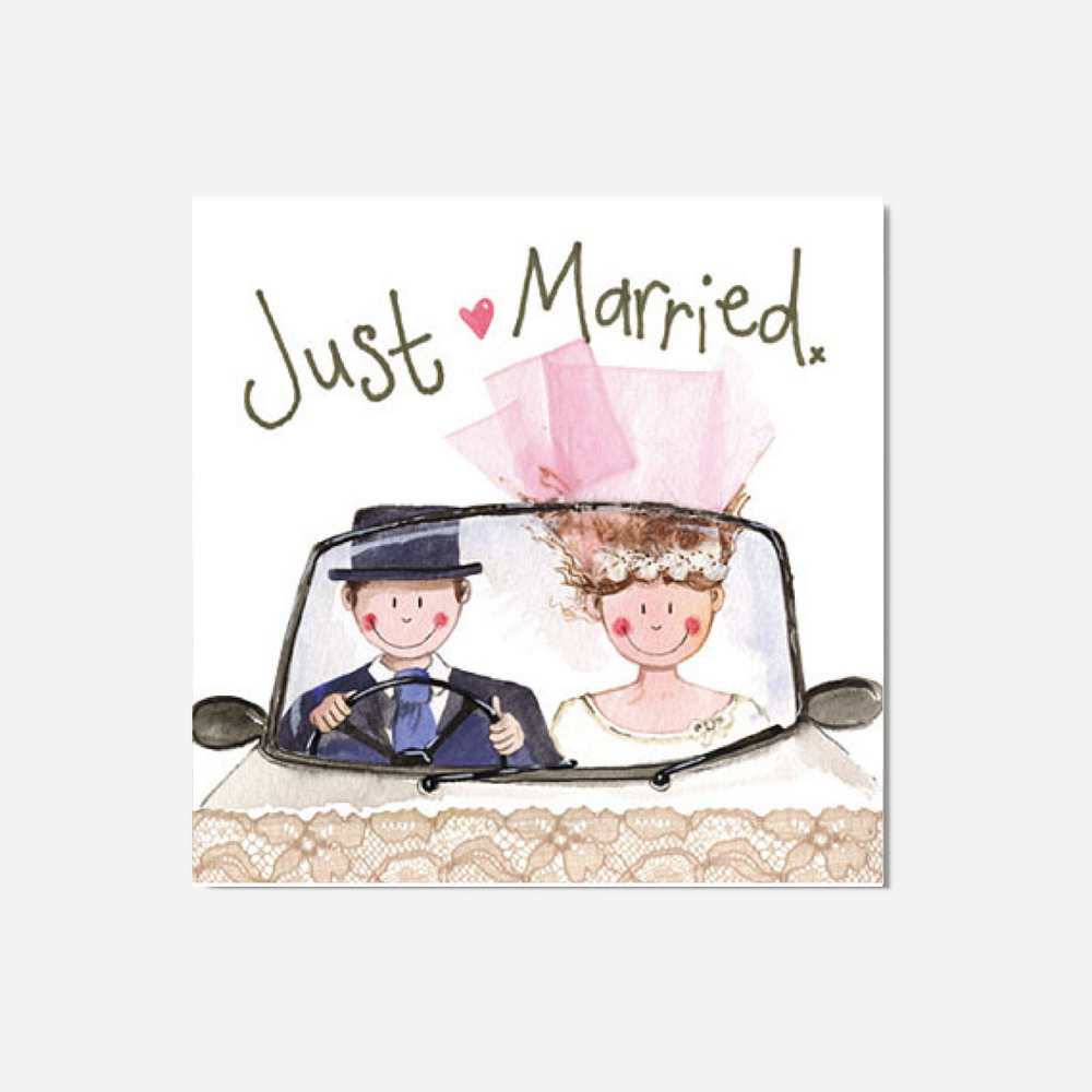 Alex Clark Large Card - Just Married