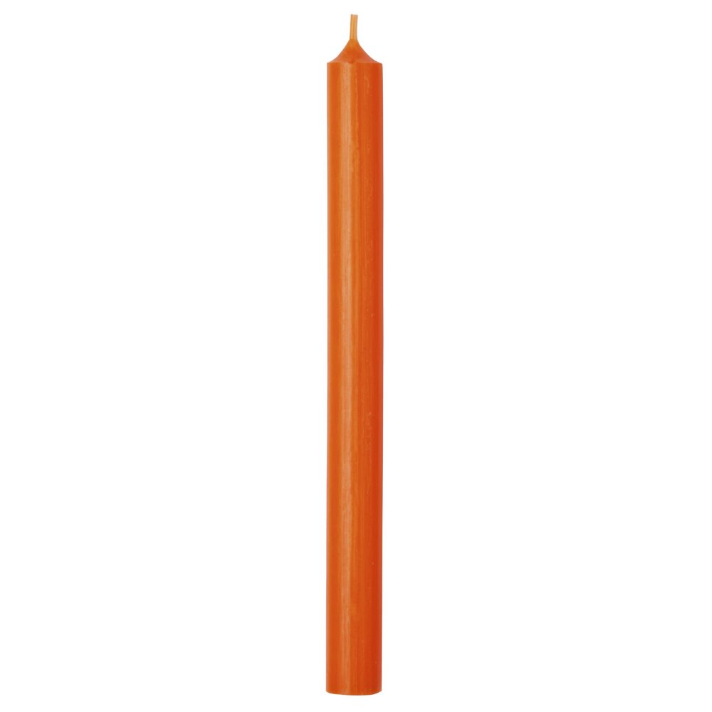 IHR Taper Candle 10" Orange