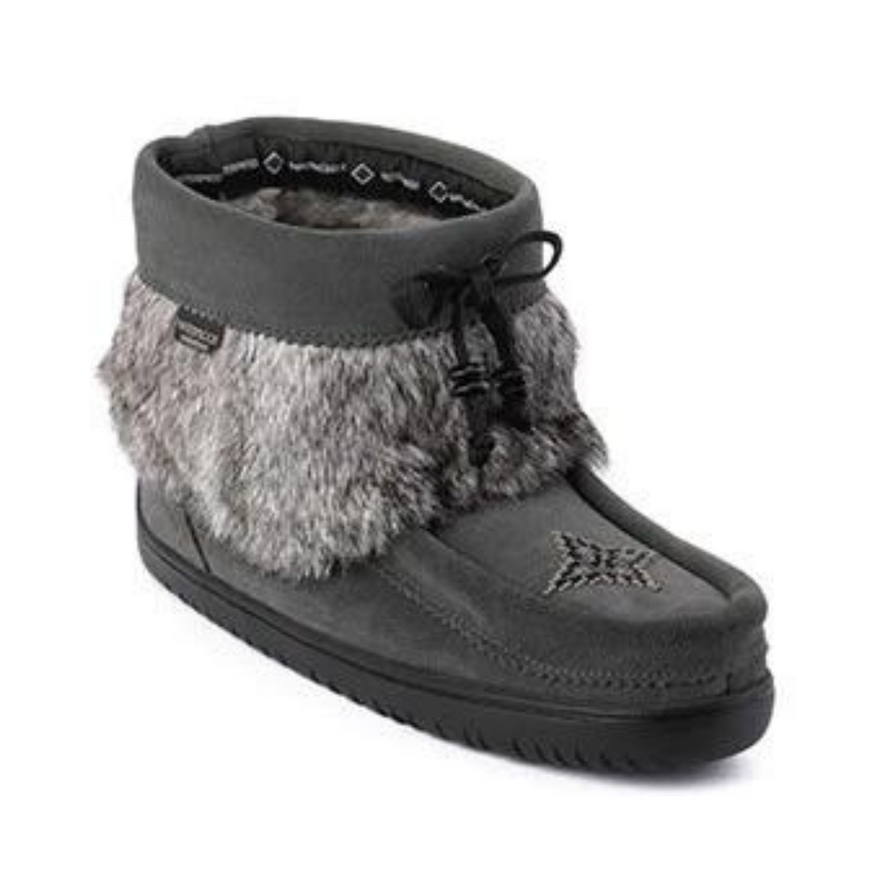 Manitobah Mukluks Keewatin Suede Charcoal