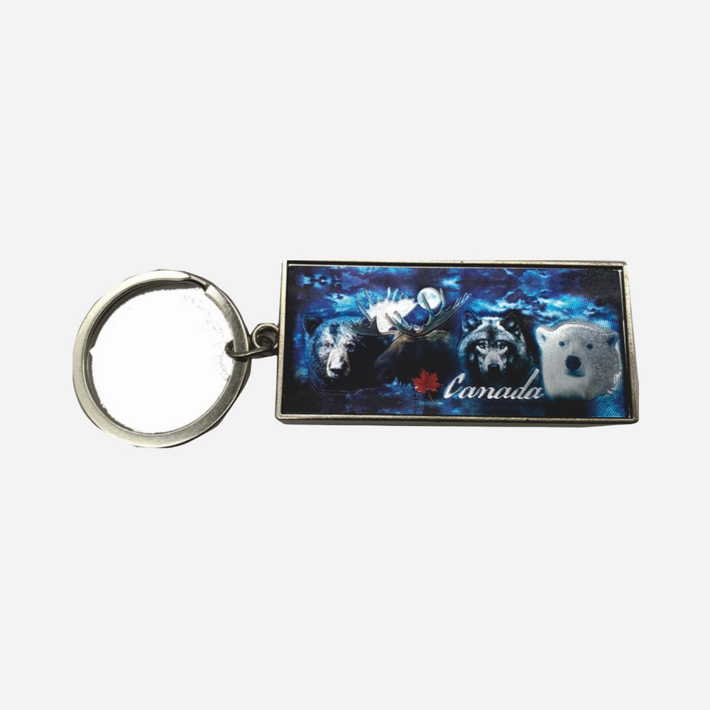 CDN Canada Wild Foil Key Chain