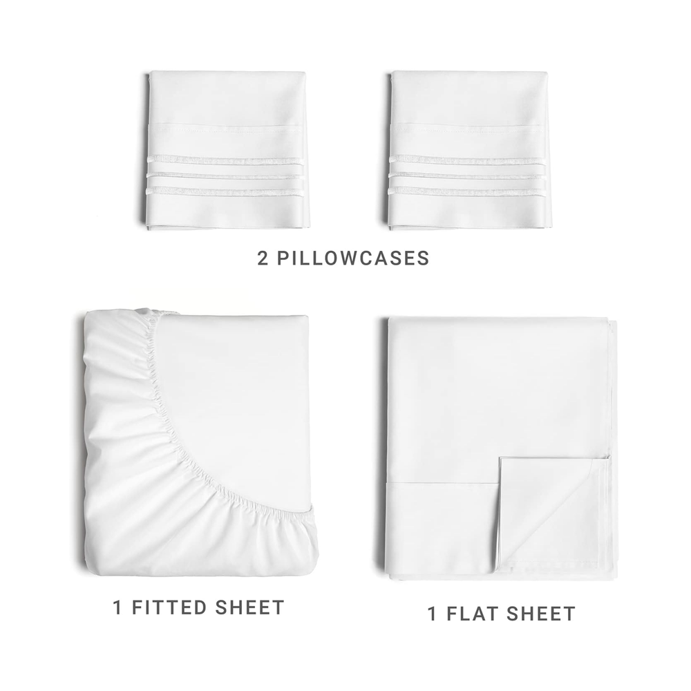 Solid Sheet Set - White