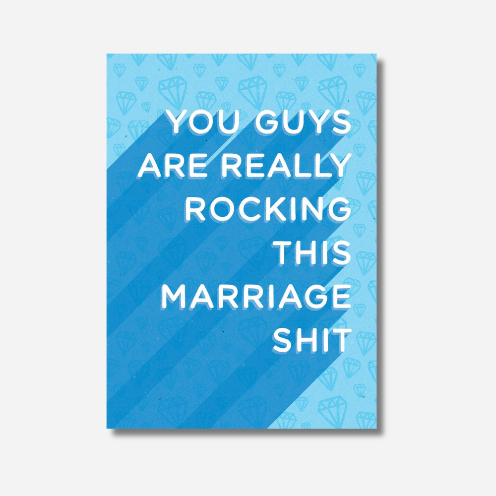 Let's be Frank Card - Really Rocking