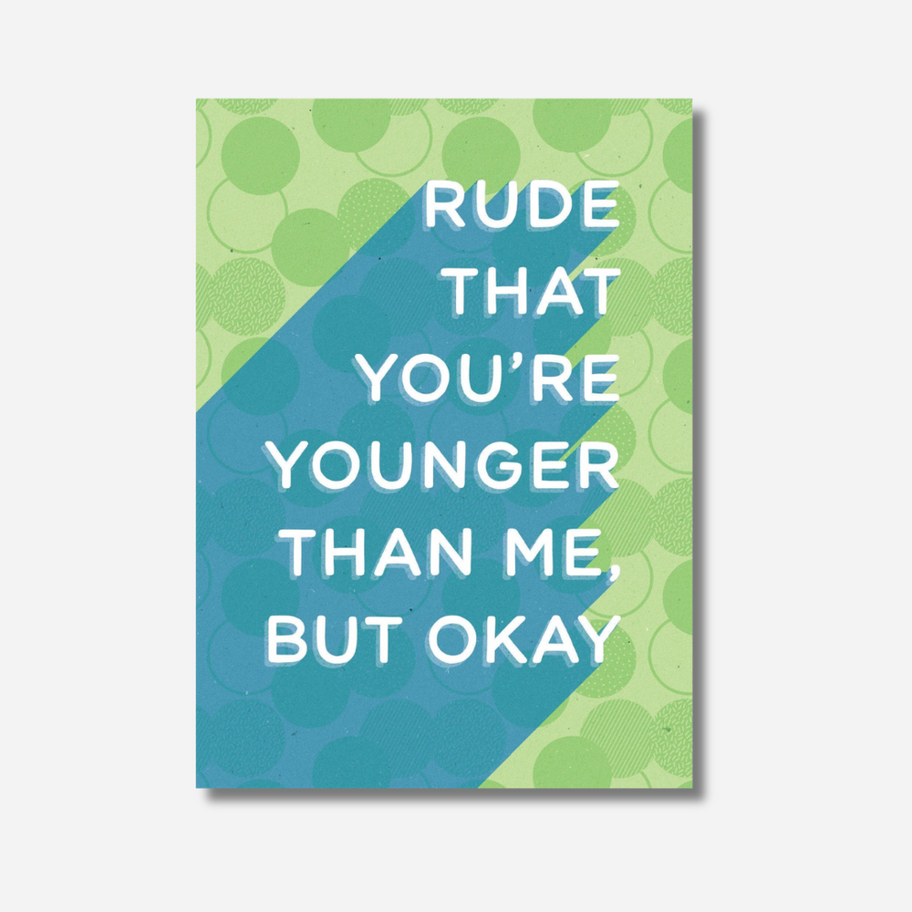 Let's be Frank Card - Younger than Me