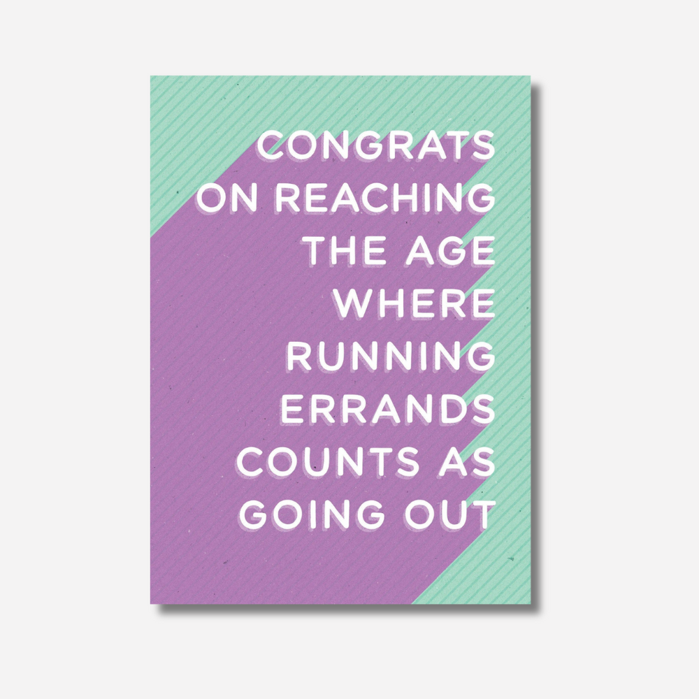 Let's be Frank Card - Running Errands