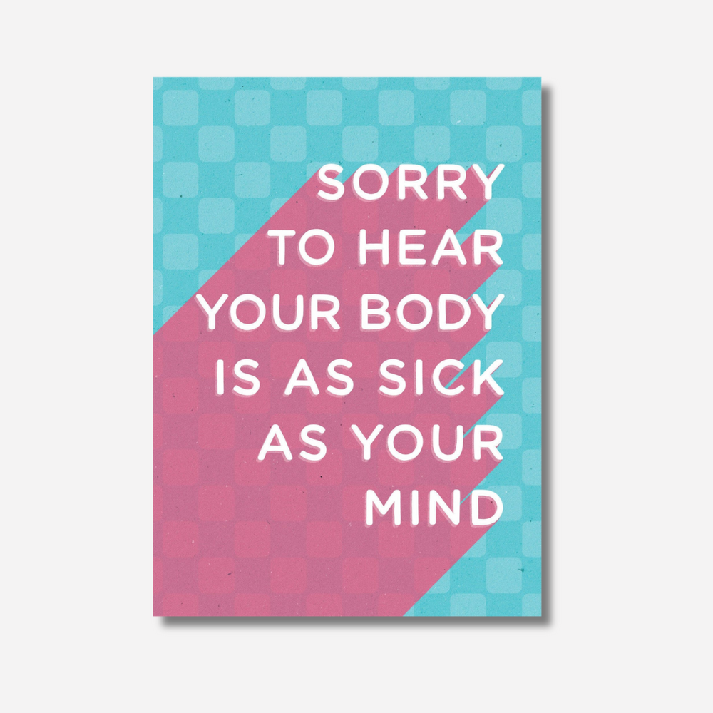 Let's be Frank Card - As Sick