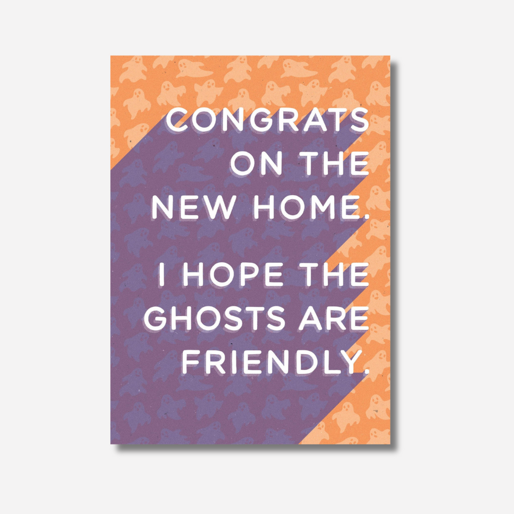 Let's be Frank Card - Friendly Ghosts