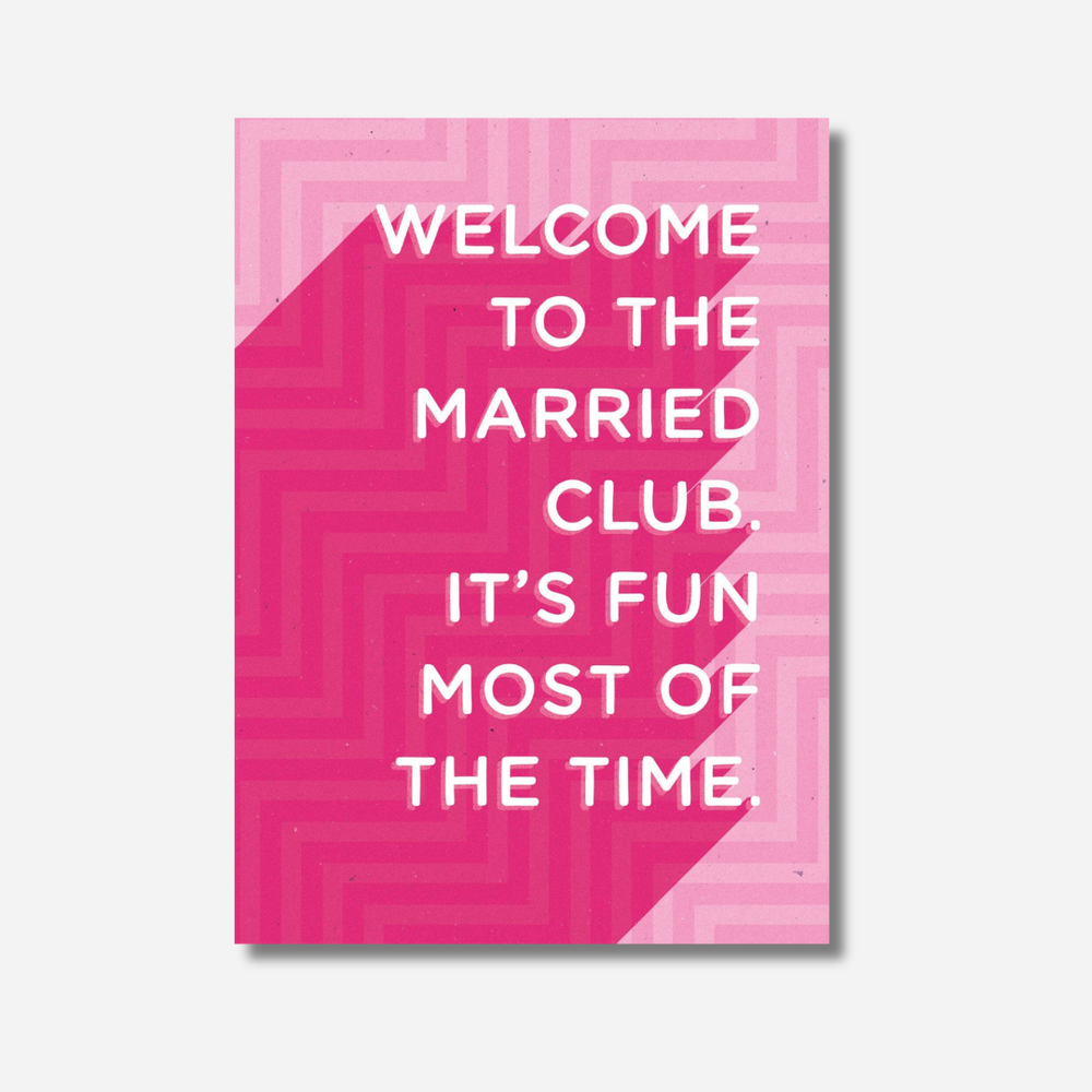 Let's be Frank Card - Married Club