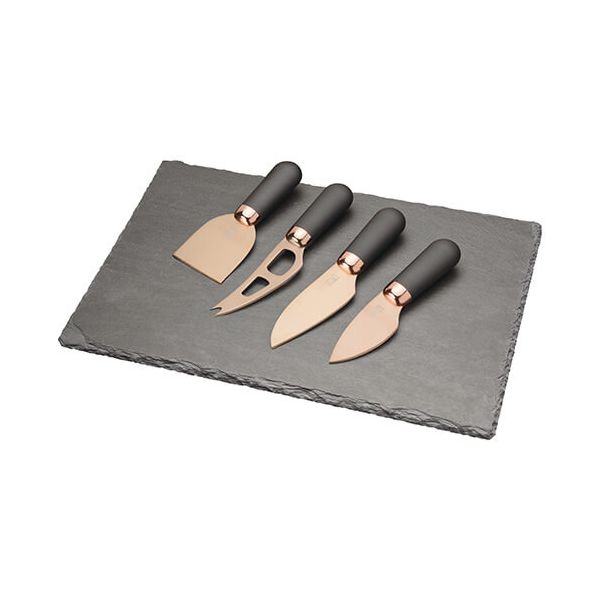 Taylor's (Since 1838) Rose Gold 4 Piece Cheese Knife Set